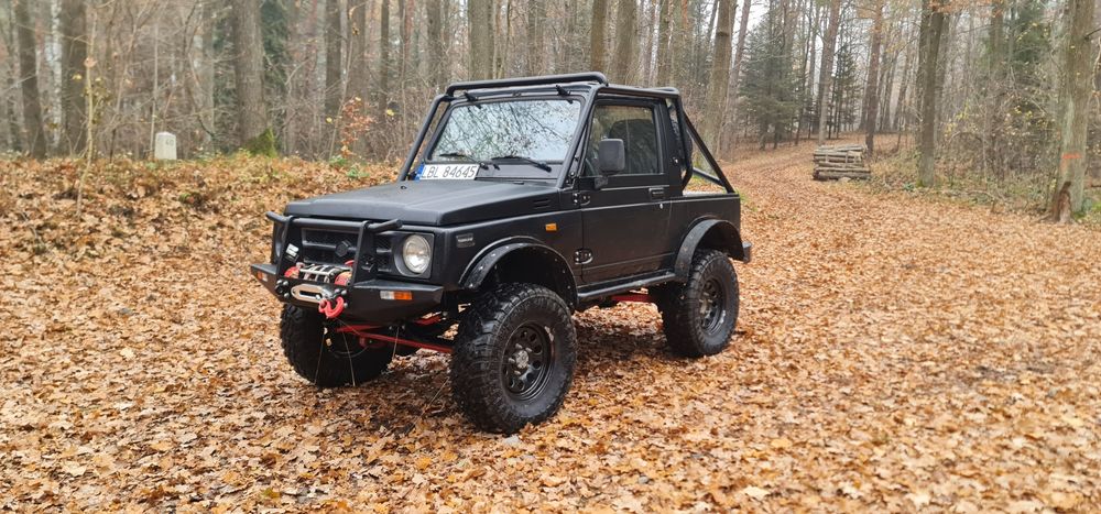 Suzuki Samurai 1.6 Benzyna Wspomaganie Wahacze Sprężyny Off Road Zmota