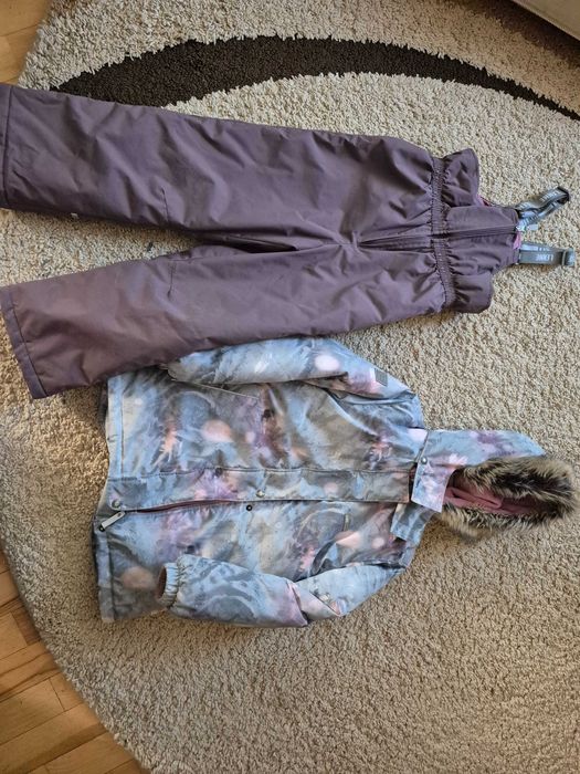 Зимовий комплект-куртка і комбенізрн Lenne,для дівчинки, 128 рост