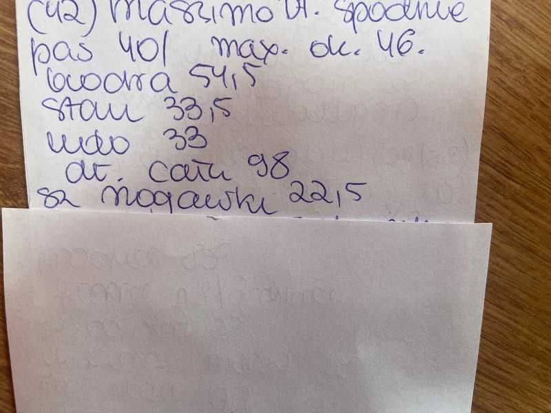 Massimo dutti 42 czarne proste spodnie przeszycia jakosc