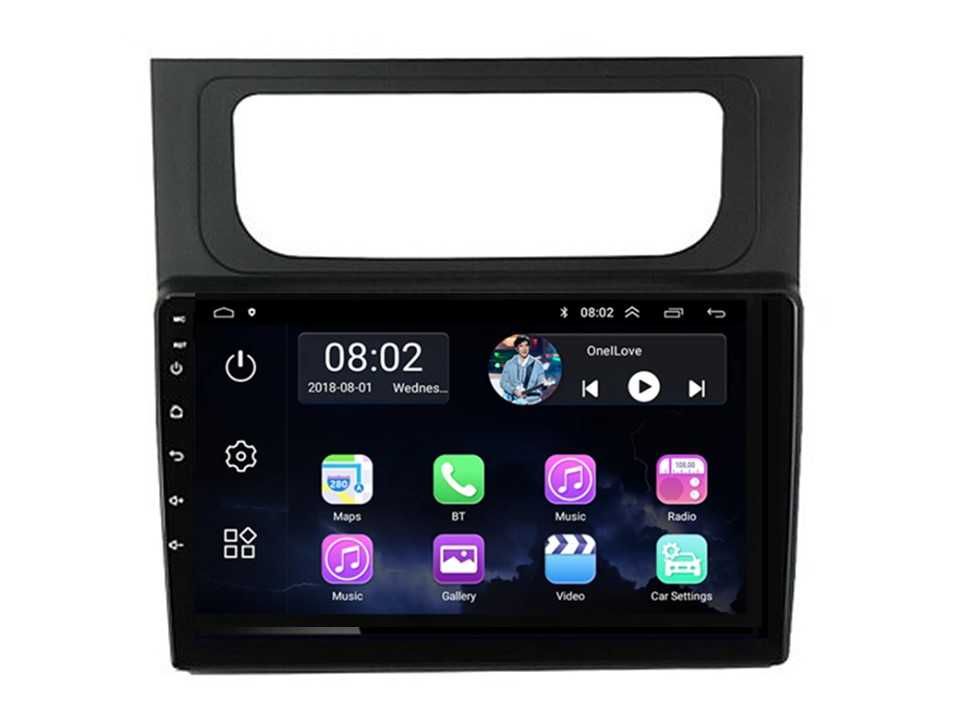 Radio samochodowe Android Volkswagen Touran (10.1", black) 2011.-2015