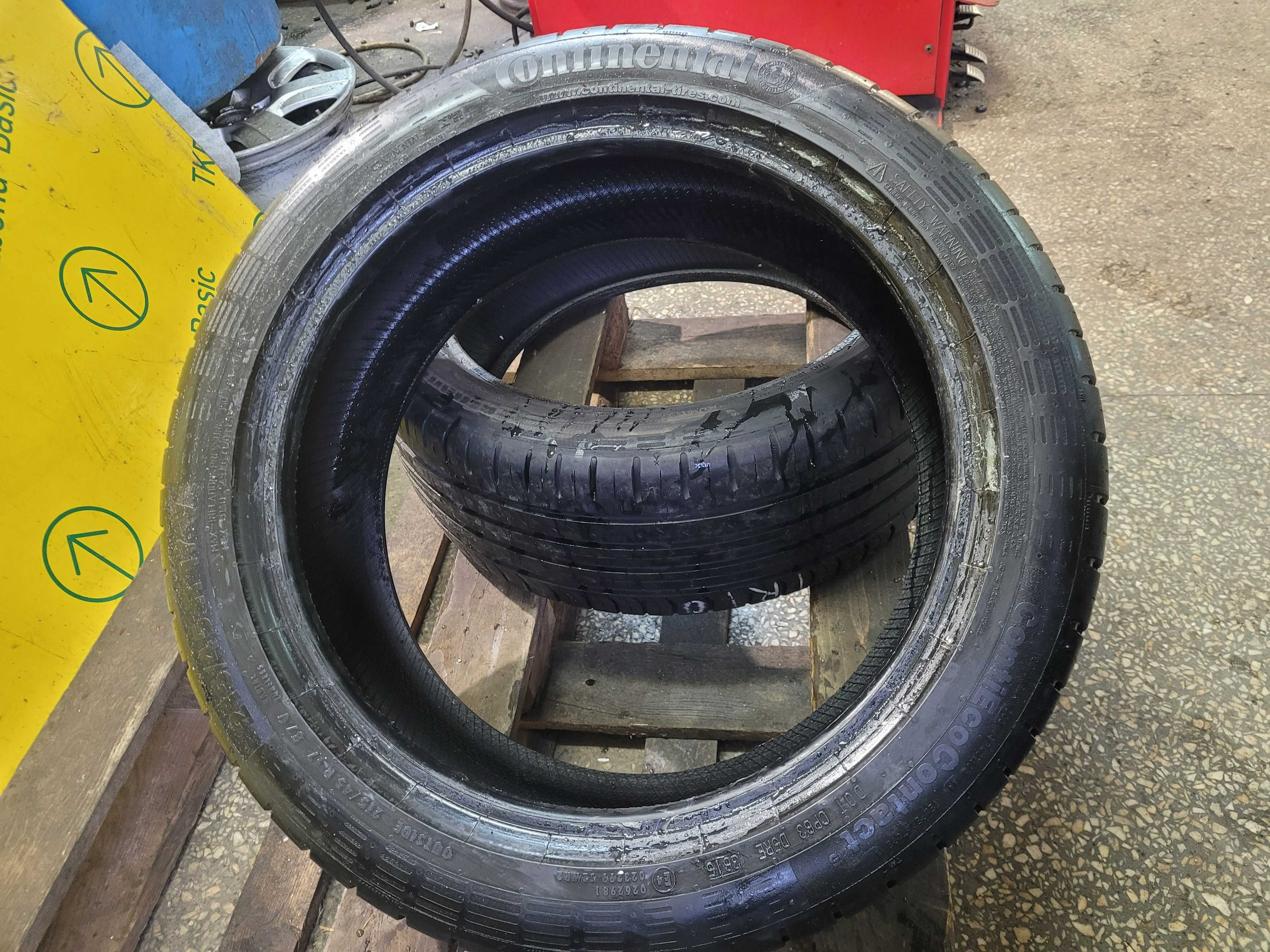 Opony Letnie 215/45R17 Continental ContiEcoContact 5 2sztuki Montaż