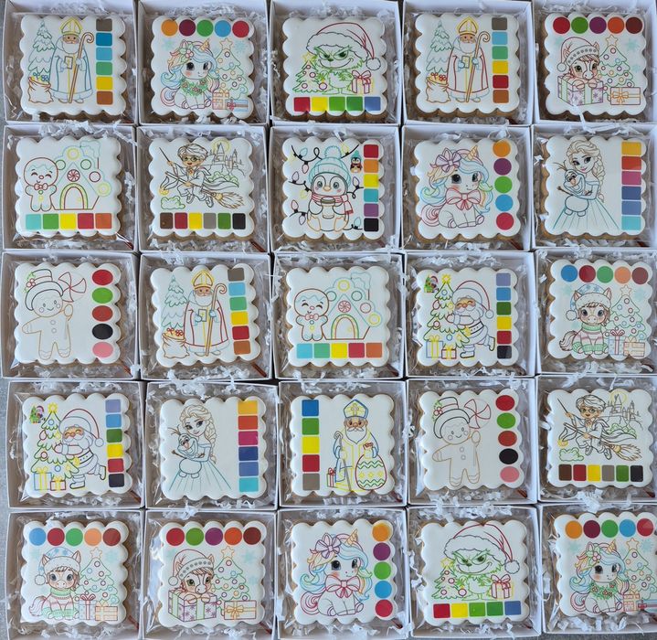 Пряники на Миколая.Новий рік. харчовий друк