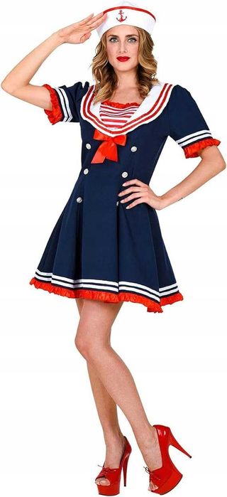 Kostium Pani Marynarz roz L Halloween
