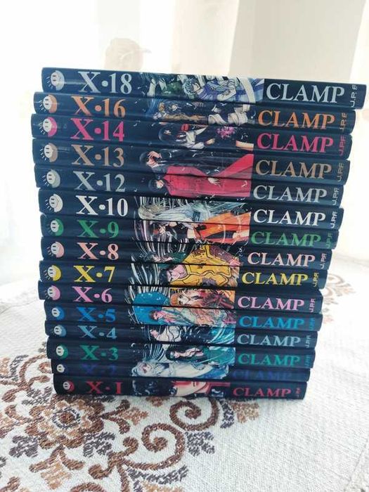 X 1999 clamp manga mangi 15 tomów