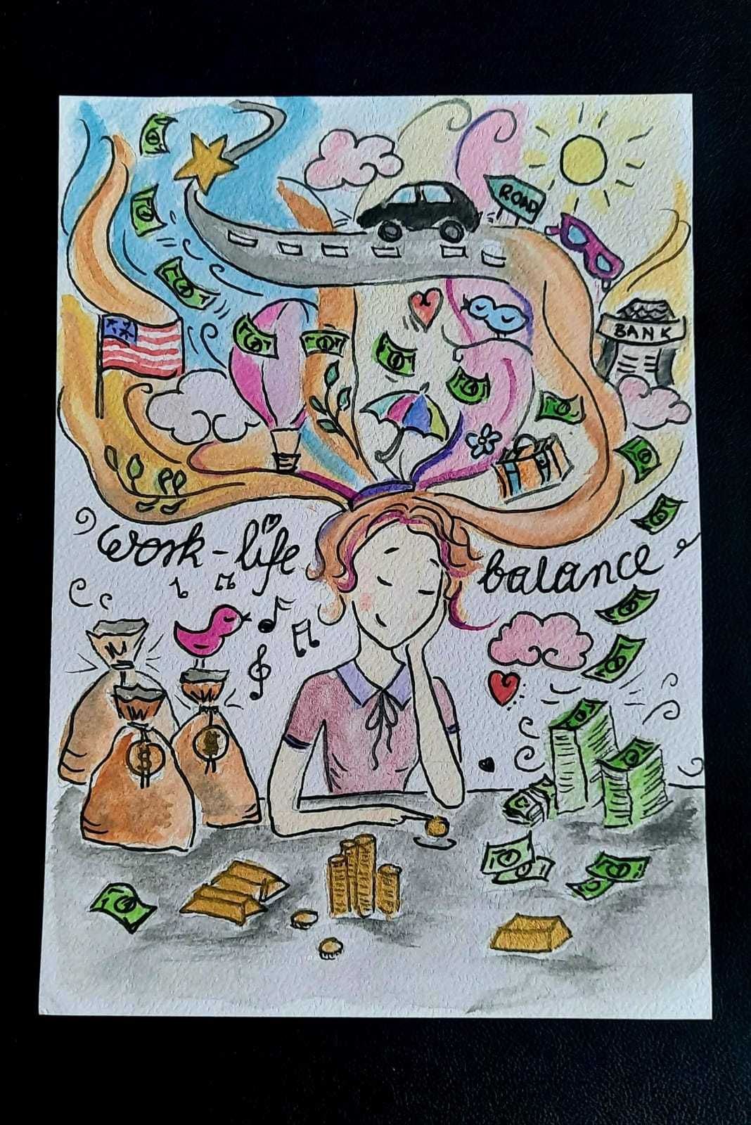 Personalizowane obrazki work life balance