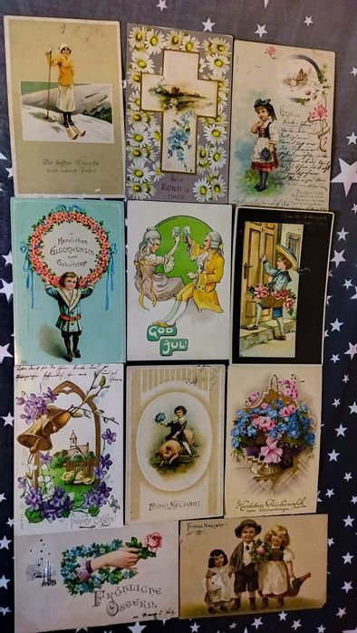 Старинные открытки. Антиквариат.