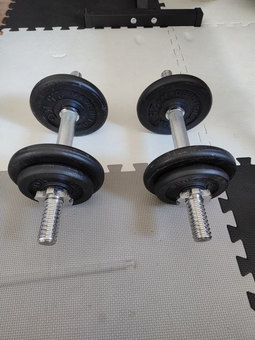 Zestaw gryf krótki hantle