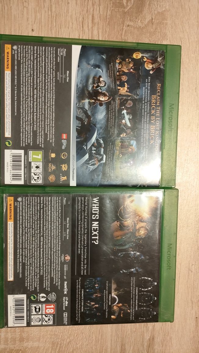 Gry na Xbox One LEGO / Mortal Kombat / Forza