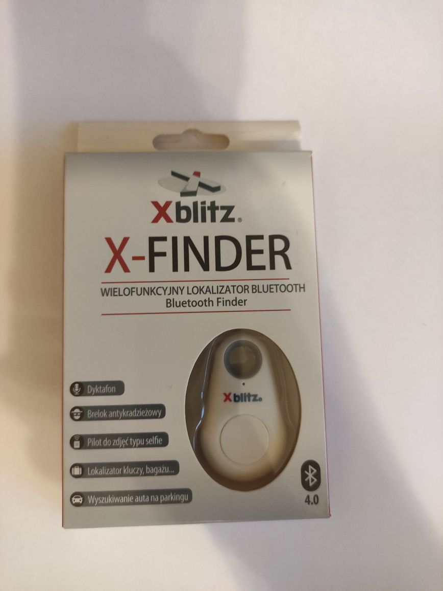 Lokalizator kluczy Xblitz X-Finder biały bluetooth 4.0