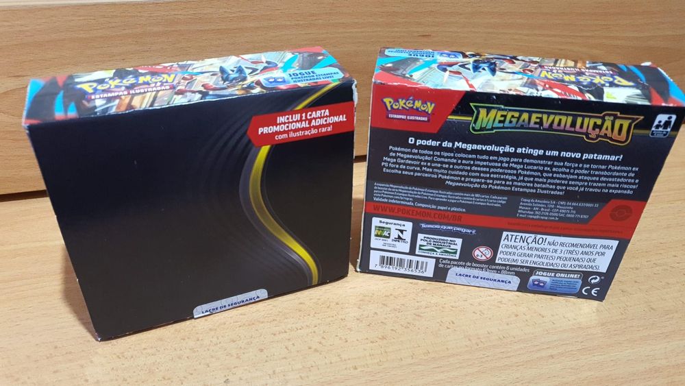 Pokémon booster box mega evolução selada nova