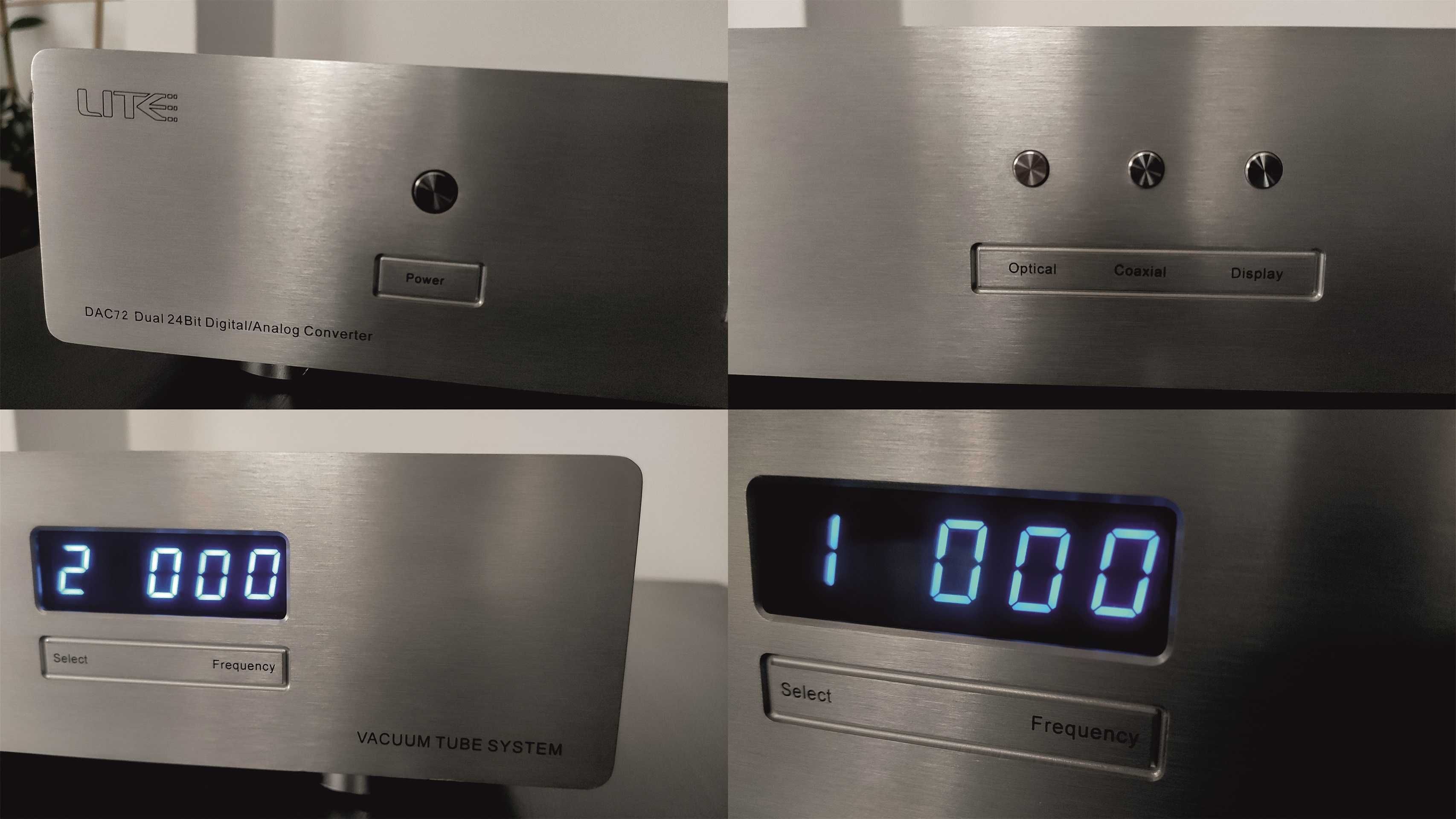 Przetwornik cyfrowo-analogowy lampowy LITE DAC 72