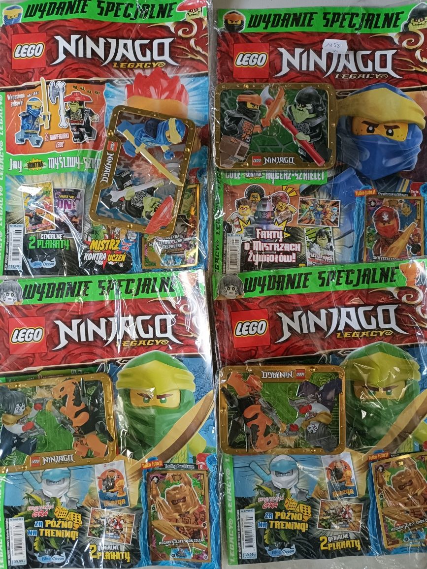 Lego Ninjago Różne rodzaje