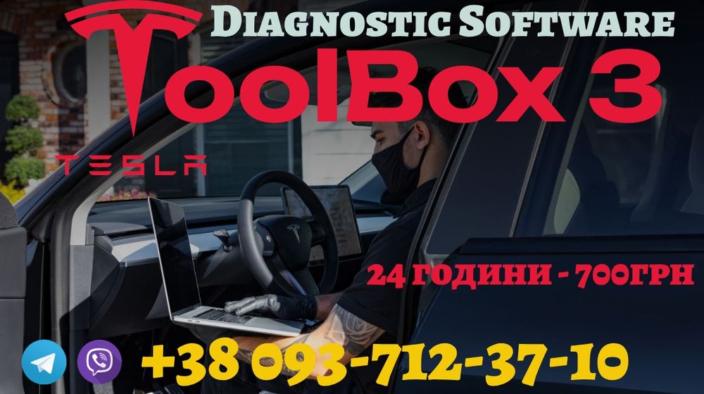 Tesla Toolbox 3 онлайн діагностика подобово 700грн