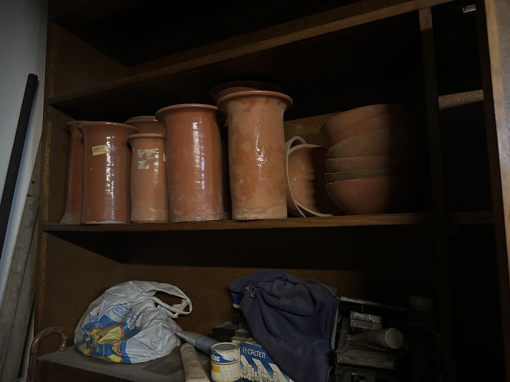 Peças de barro