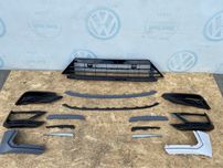 Vw Tiguan 5nn 5na rline р лайн молдинг накладка хром бампер комплект