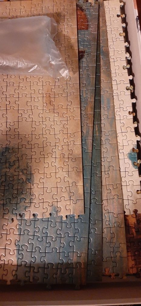 Puzzle Ravensburger 5000 elementów, ułożone
