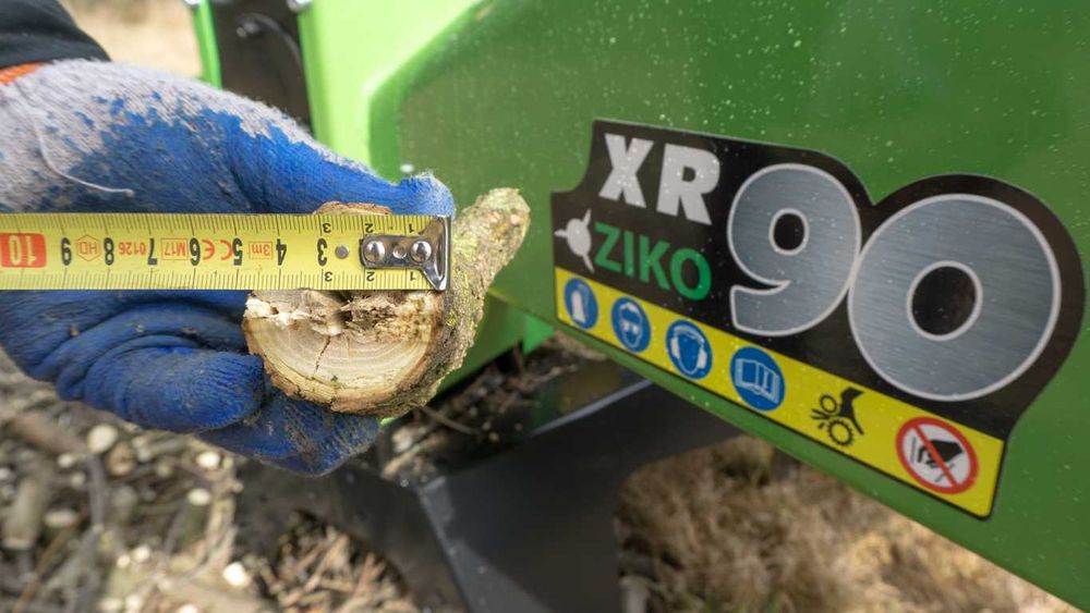 Rębak do gałezi ZIKO XR-90 == nowy rozdrabniacz == 2025