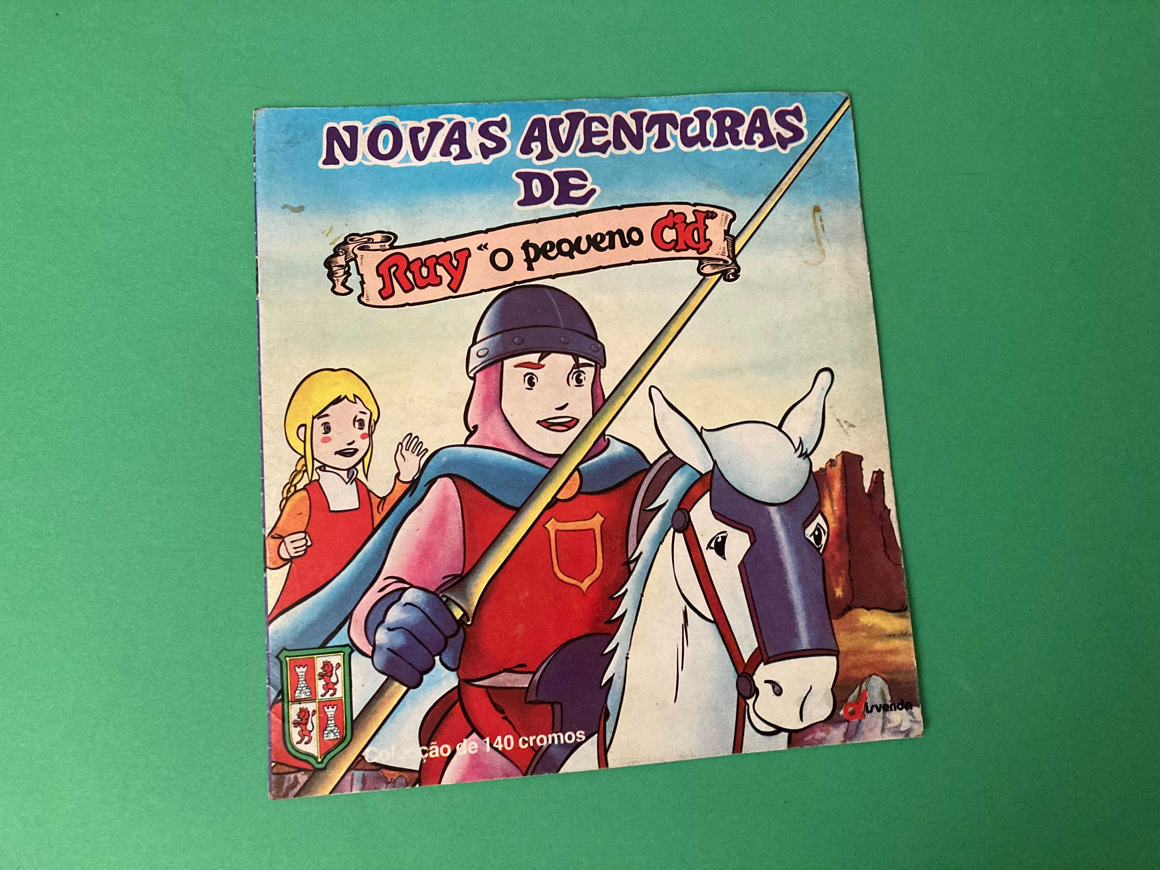 Caderneta Novas Aventuras de Ruy o Pequeno Cid - Disvenda - Incompleta