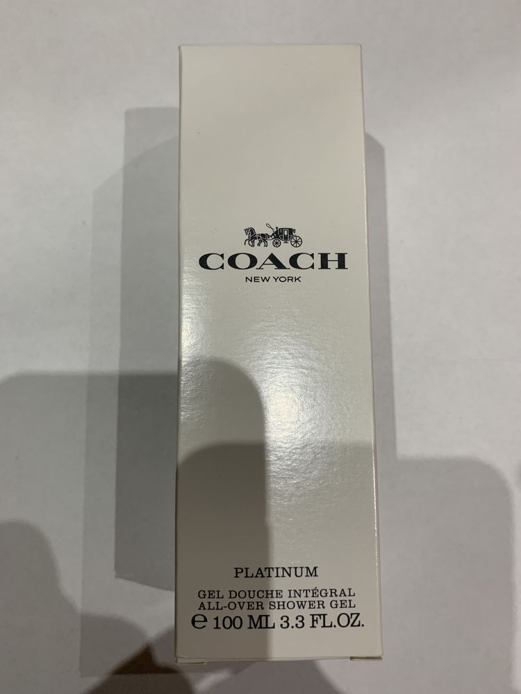 Zel pod prysznic Coach men platinum