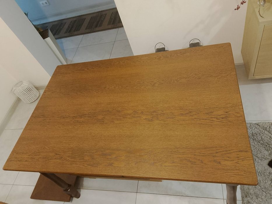 Stół drewniany debowy