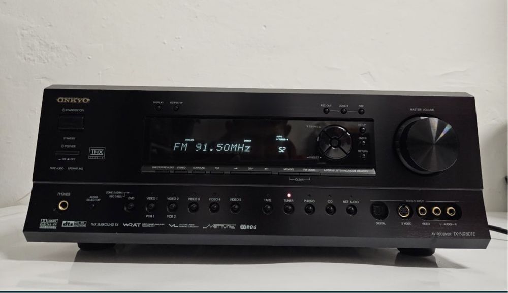 Am/Fm 7.1 Amplituner Onkyo TX-NR-801E, 7*135 W