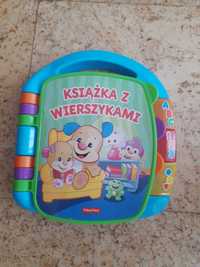 FISHER PRICE Ucz się i śmiej! Książka z wierszykami FRC70