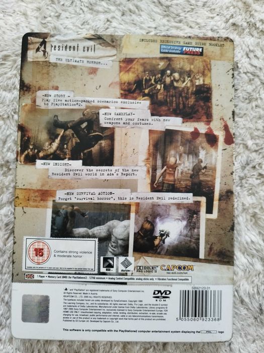 Resident Evil 4 PS2 Limited Edition (Metal Box) – Raro – 120€