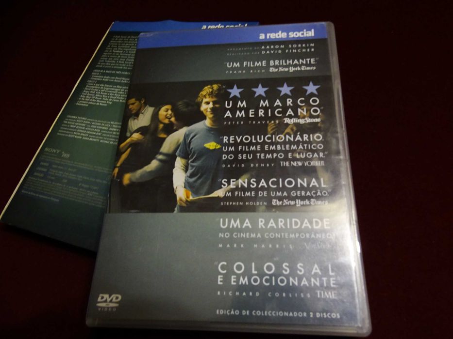 DVD-A rede social/David Fincher-Edição especial 2 discos