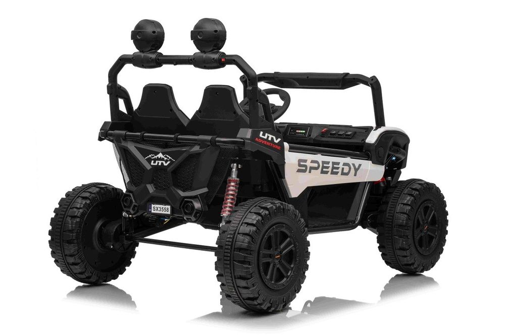 800w 4x4 2osobowyauto na akumulator  Buggy SPEEDY 4x4  Biały