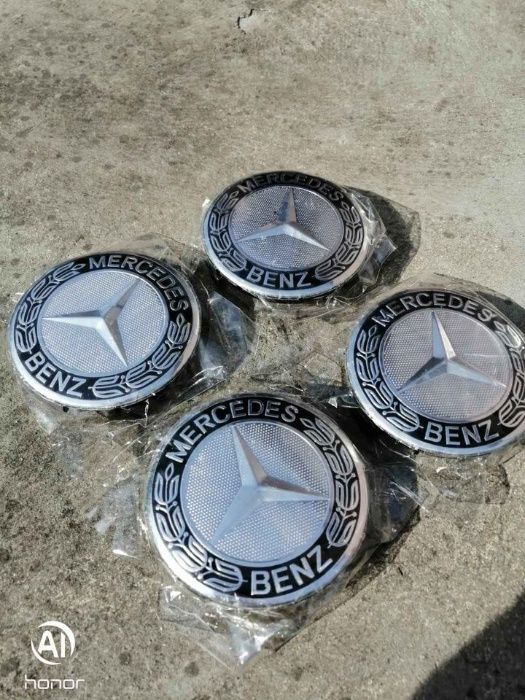 Nowe dekielki do felg Mercedes 75mm