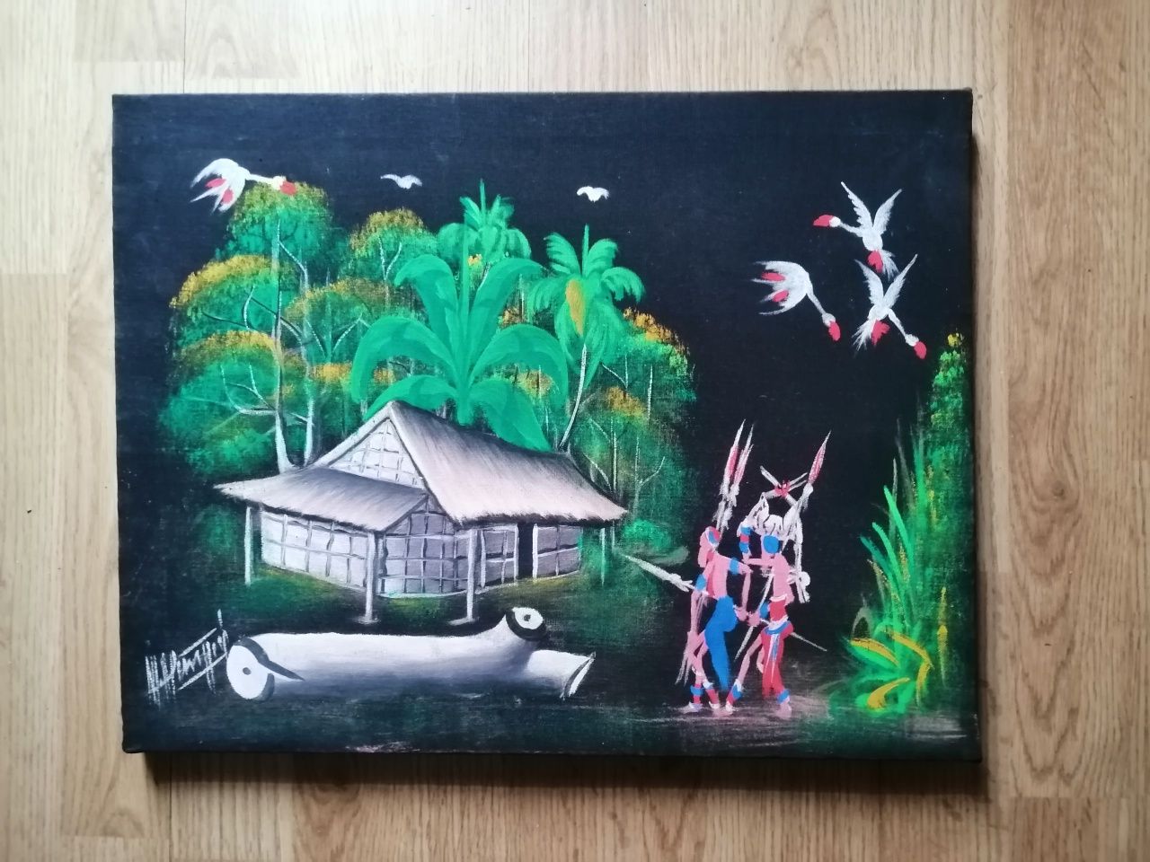 Quadro africano antigo