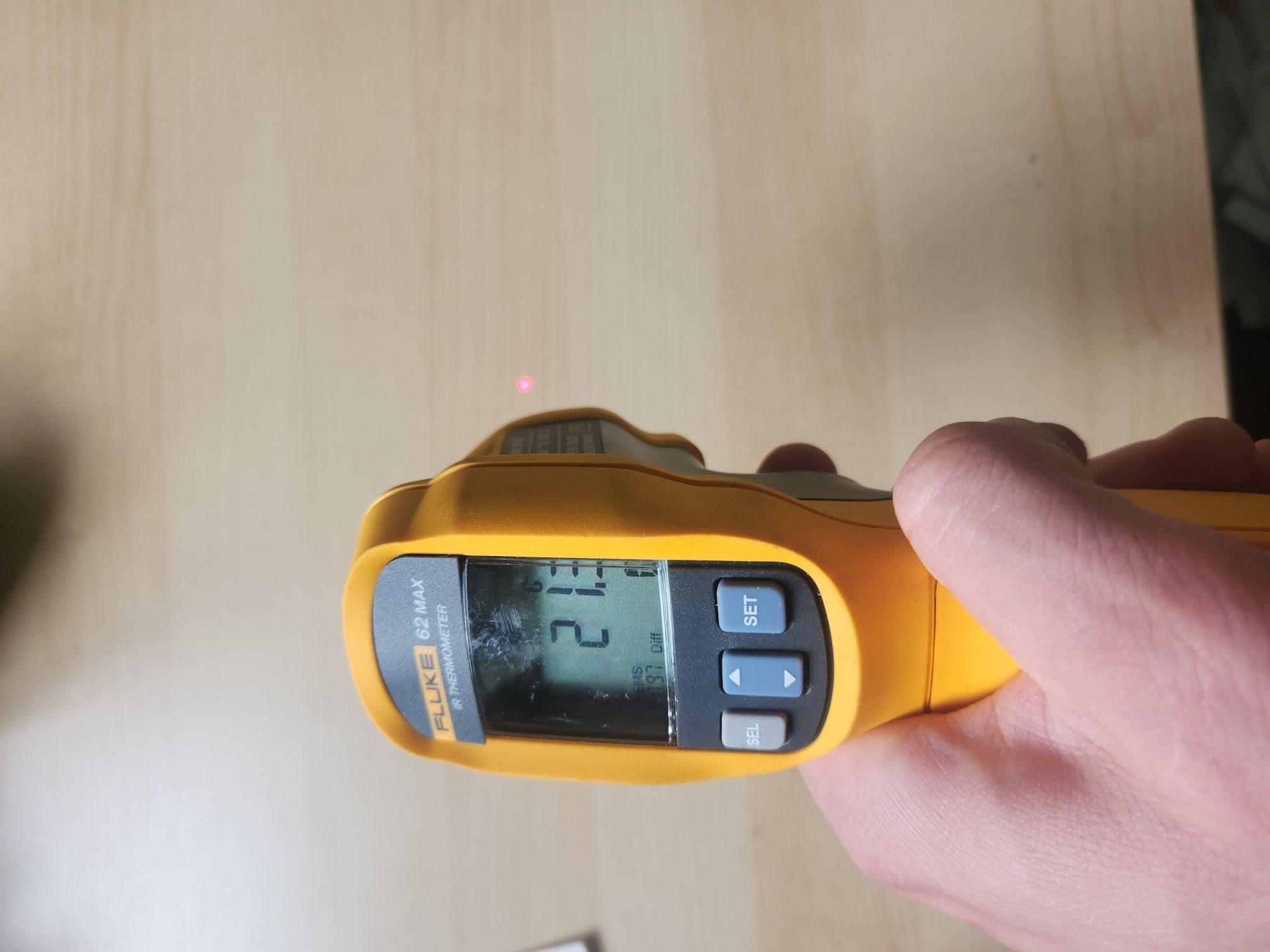 Pirometr Fluke 62 max