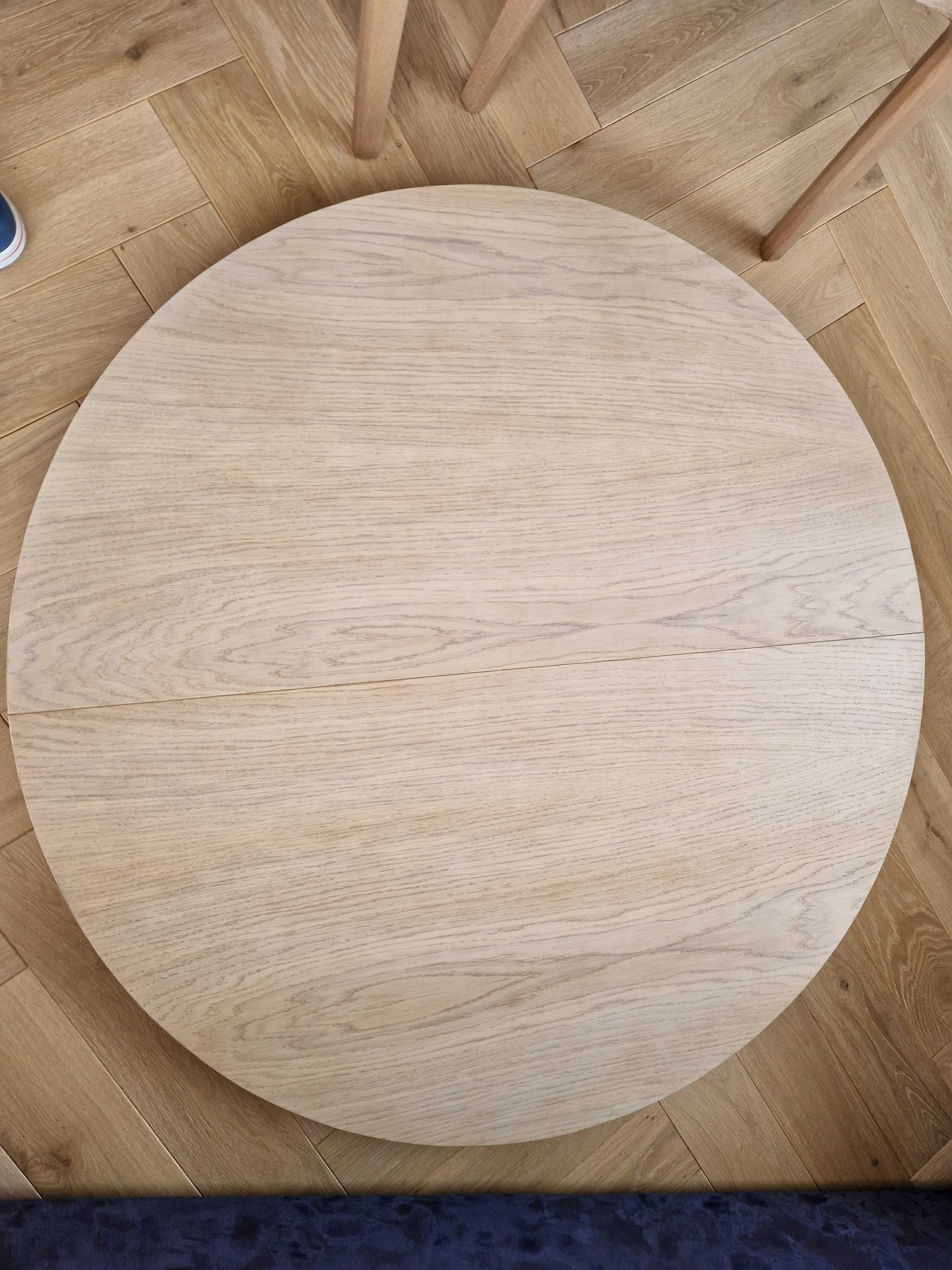 Blat stołu rozkładany okrągły/owalny długość 110/160/210