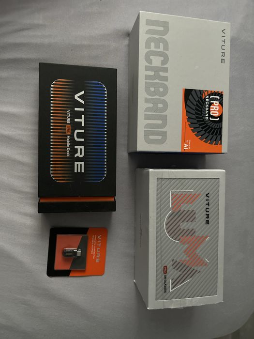 Okulary VR Viture XR Luma Pro-zestaw