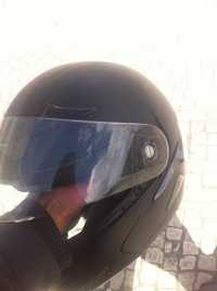 capacete moto  ja usado