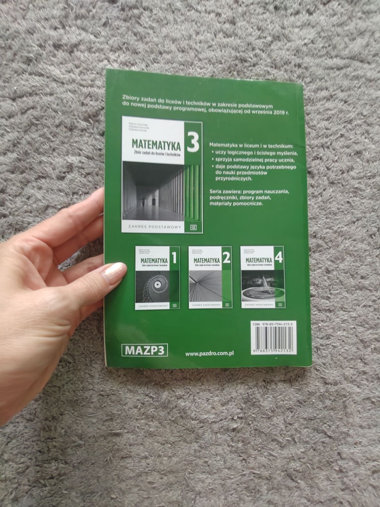 Matematyka 3 zbiór zadań podstawowa