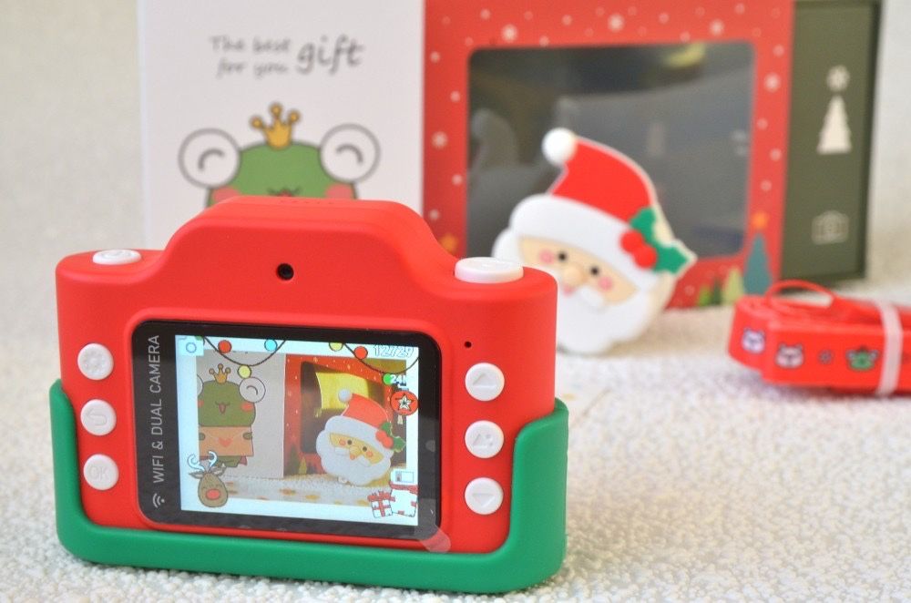 Цифровая детская камера фотоаппарат Санта 2.4Мп