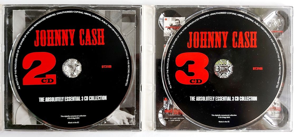 Johnny Cash The Absolutely Essential Collection 3CD 2015r