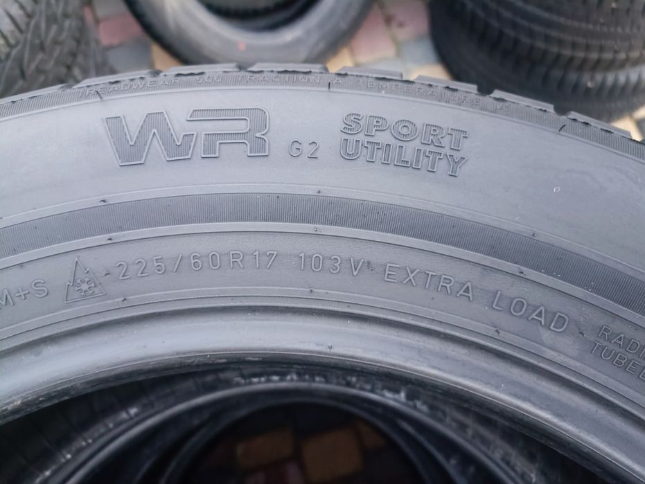 Шини Nokian 225/60 R17 комплект зимової гуми