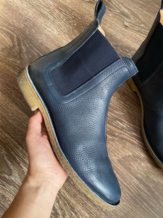 Ботинки челси кожаные BOTTEGA VENETA Оригинал Размер 44