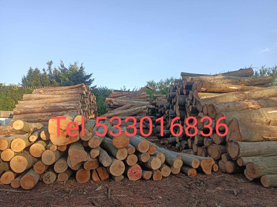 Drewno opałowe w wałku