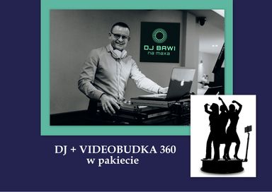 DJ wesele + Videobudka 360, wesele, studniówka, poprawiny , Fotobudka