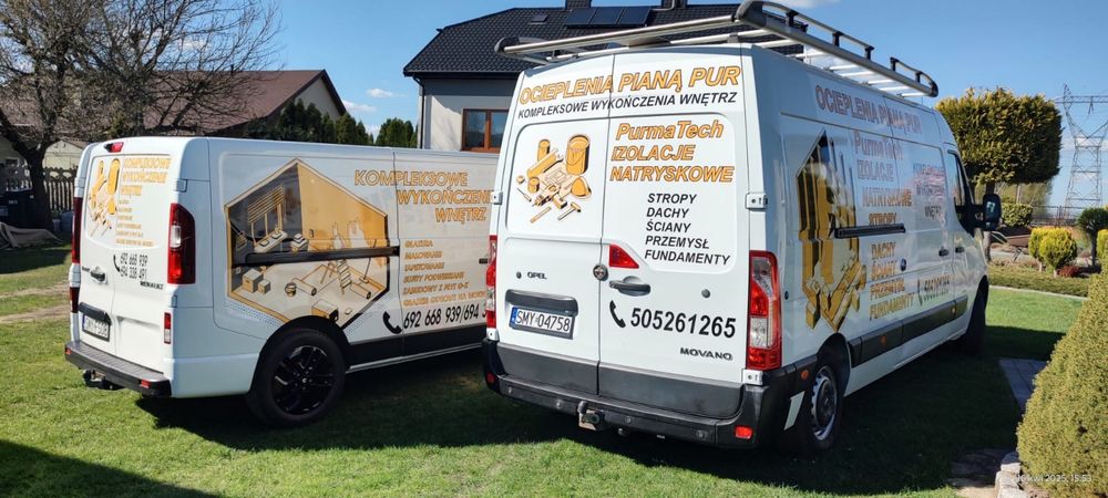 Ocieplenia Pianą PUR Izolacje Natryskowe