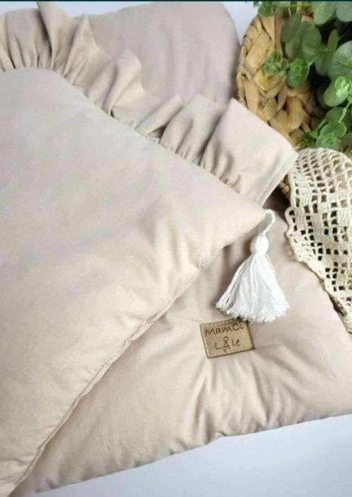 Pościel z wypełnieniem z bawełny