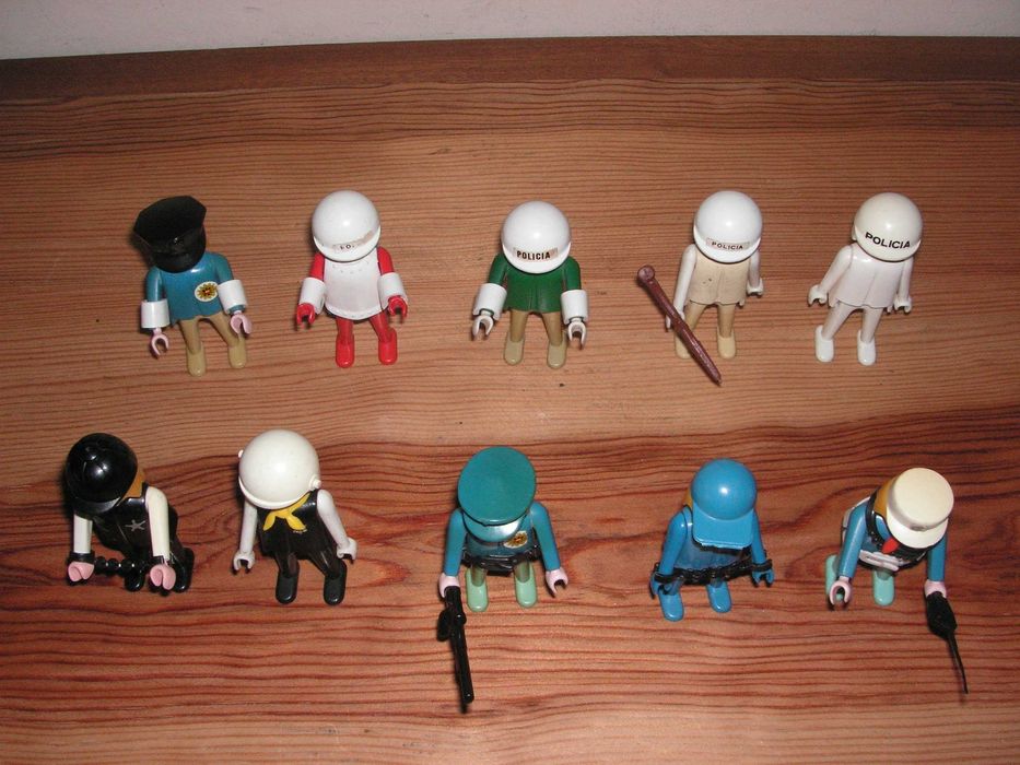 Bonecos / Figuras Playmobil Polícias e Diversos Geobra 1974