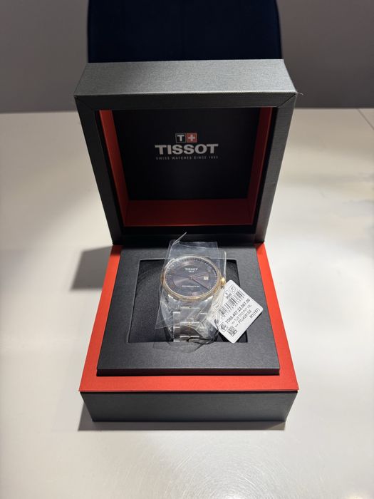 Zegarek Tissot Luxury Powermatic 80 Anthracite Dial