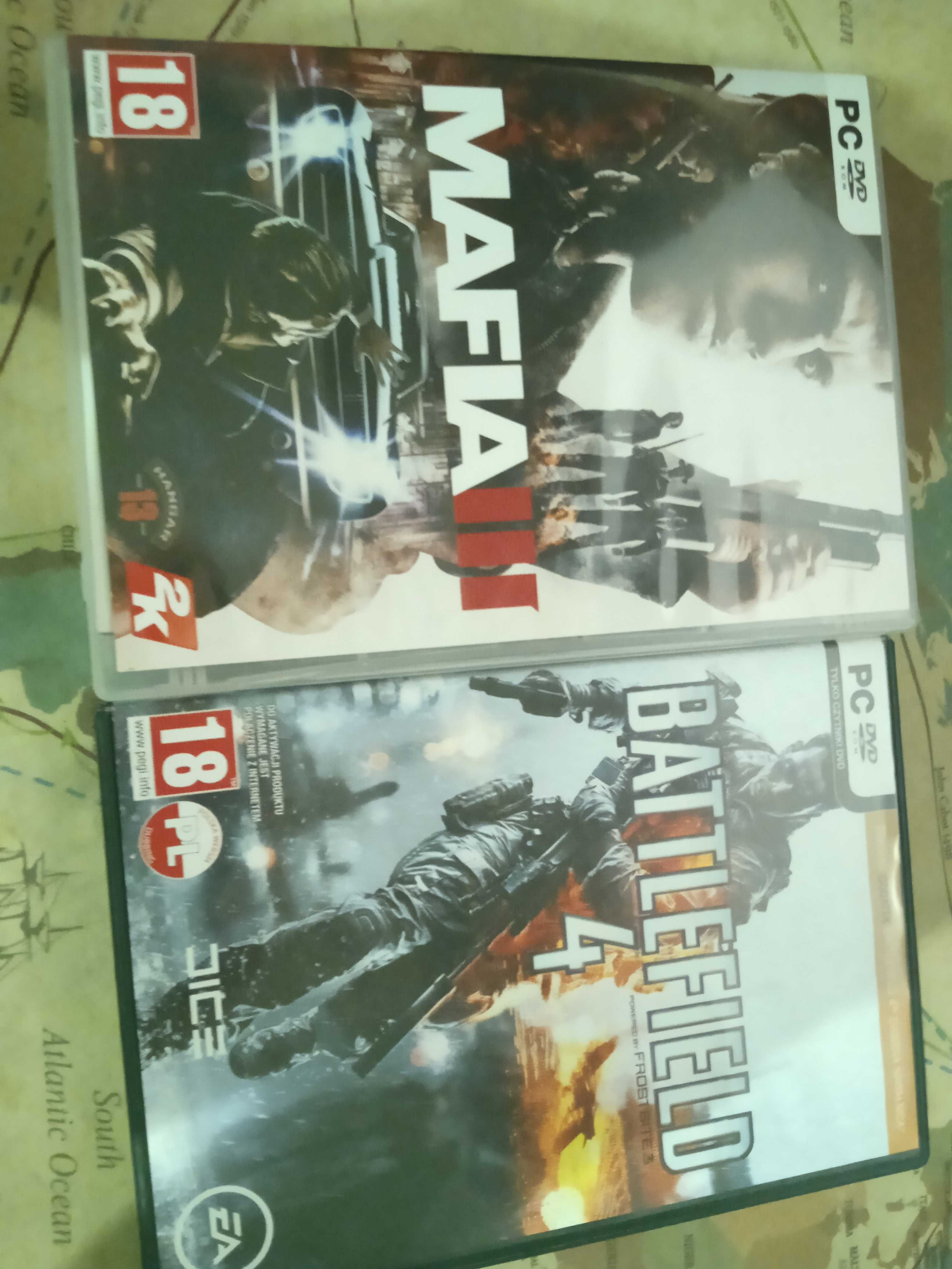 Mafia III/3 +Battlefield 4 PC CD PL czytać opis