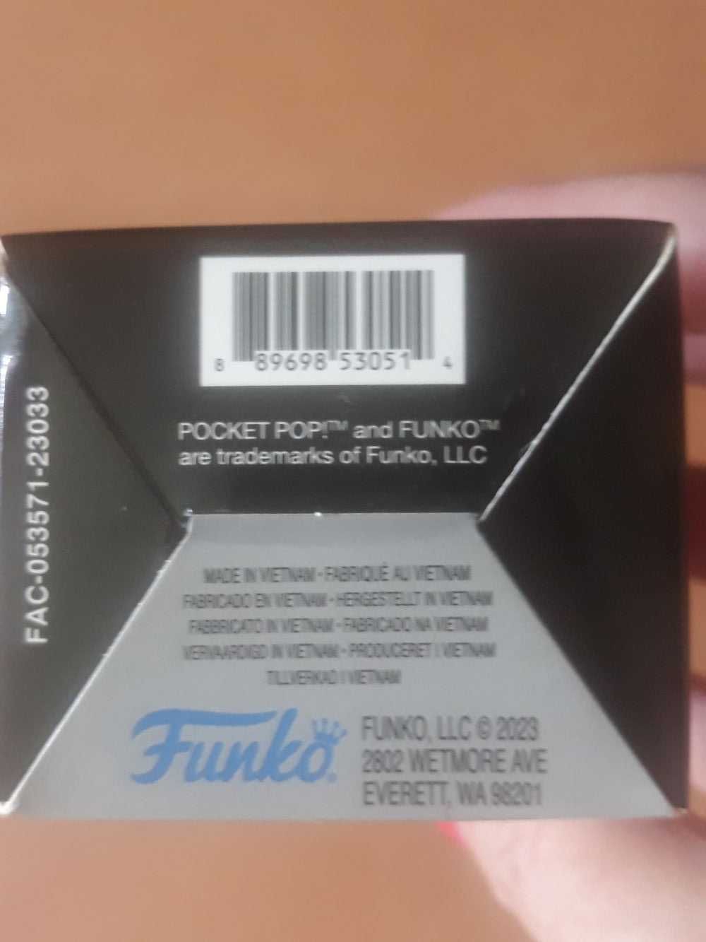 Porta chaves Funko Pop Pocket Star Wars Luke Skywalker NOVO