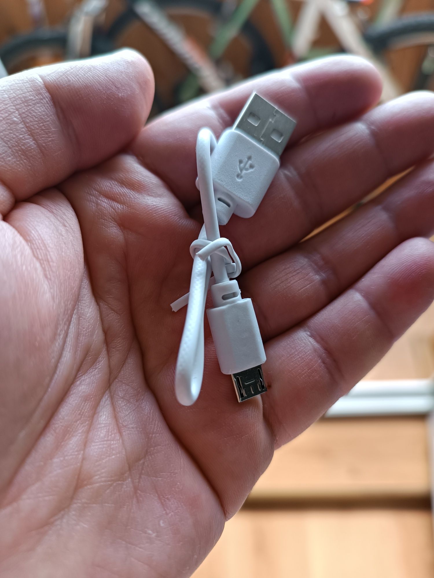 Кабель USB - Micro USB, 19 см
