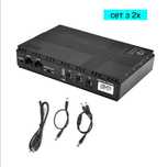 2 х Mini UPS Безперебійник для роутера 10400mAh 5/9/12V DC1018P